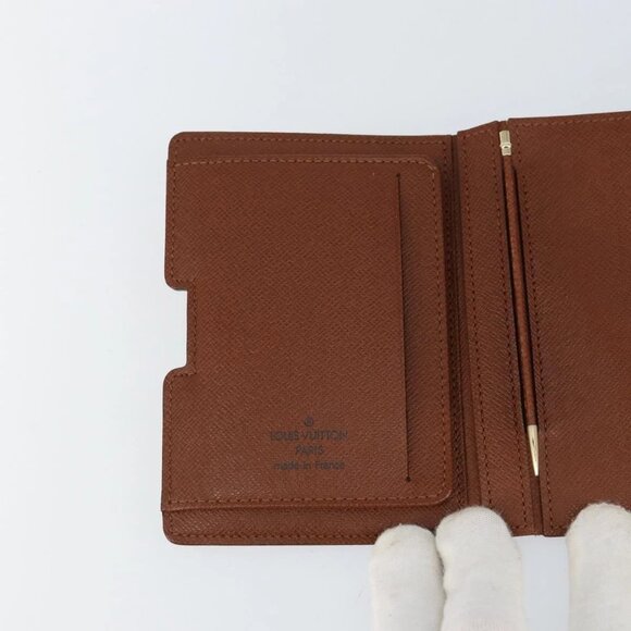 LOUIS VUITTON Monogram PDA Cover Etui Palm V Day Planner Cover LV Auth 145700 - Picture 9 of 16